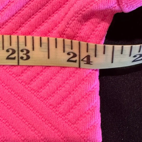 Talbots Vibrant Pink Quilted Top XL NWT - Picture 5 of 7